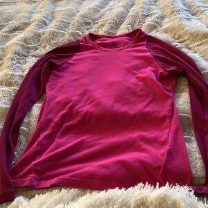 Patagonia Women's Fuchsia Long Sleeve capaline size S